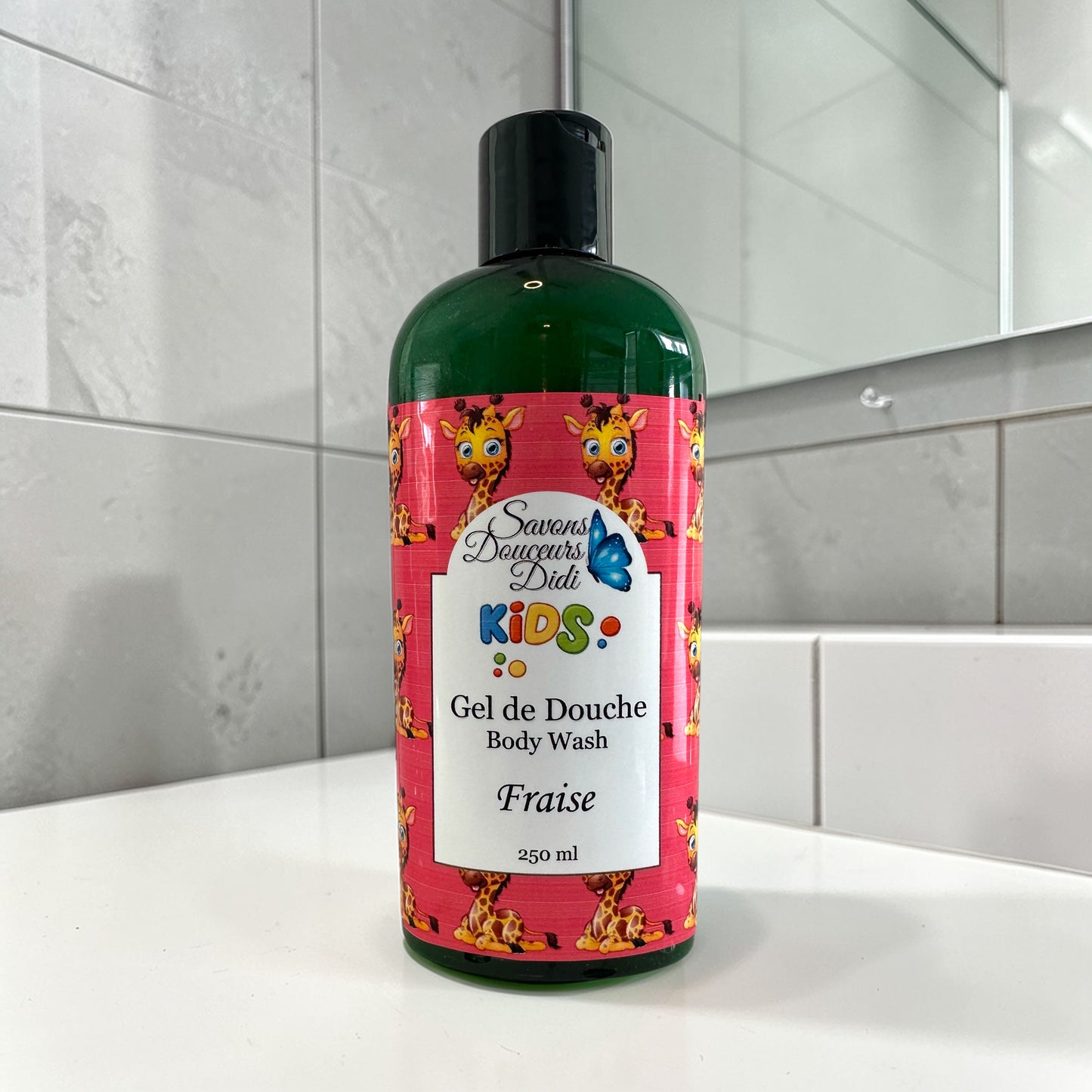 Gel de Douche Ă la Fraise