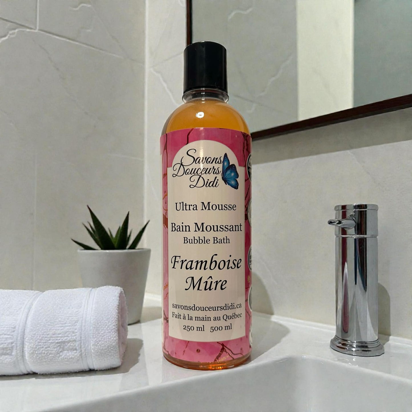 Bain Moussant Framboise et Mûre