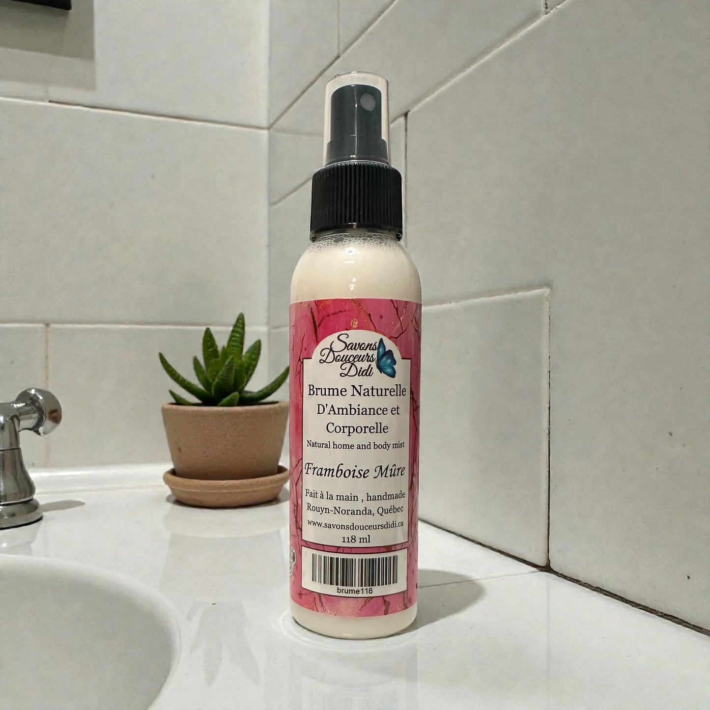 Brume D'ambiance et Corporelle Framboise et Mûre