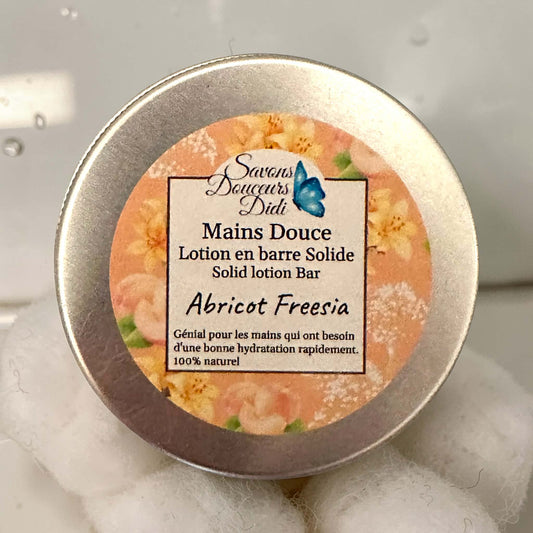 Lotion Solide Abricot Freesia