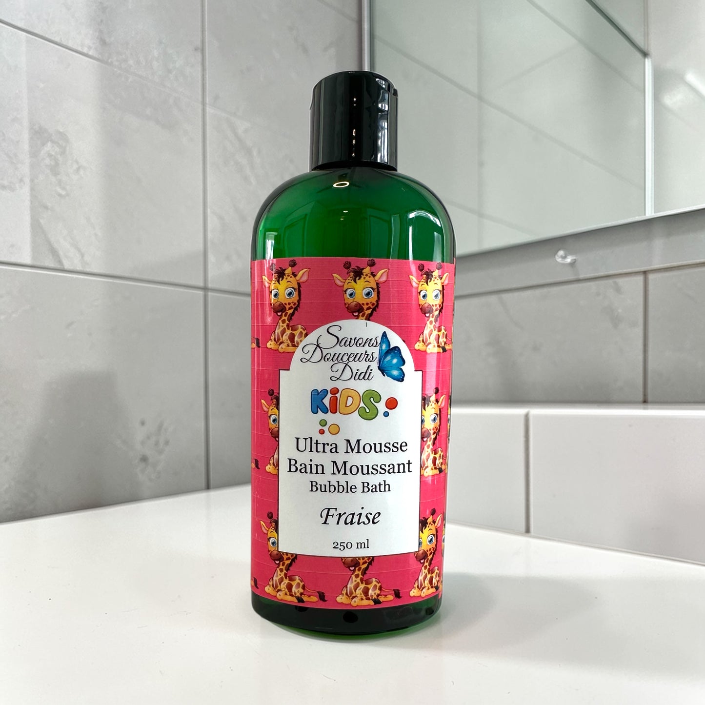 Bain Moussant à la Fraise