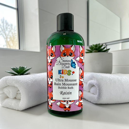 Bain Moussant Raisin pour enfant