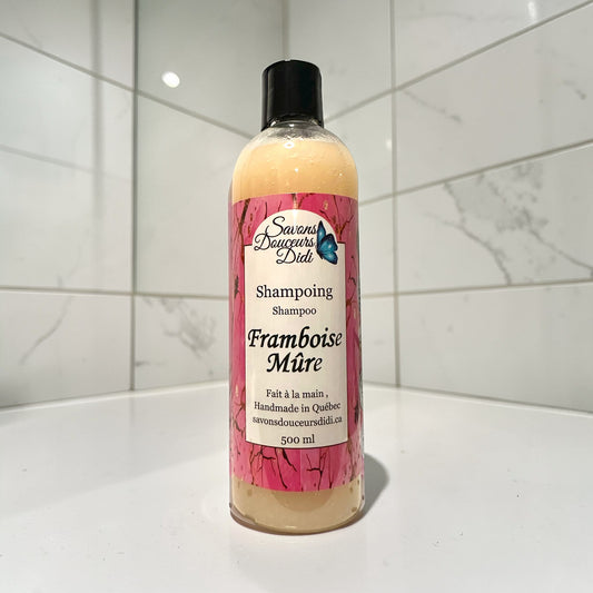 Shampoing Framboise et Mûre