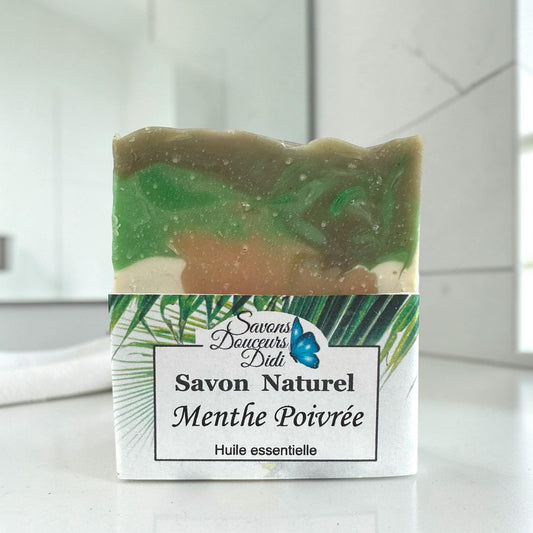 Savon Naturel Menthe Poivrée