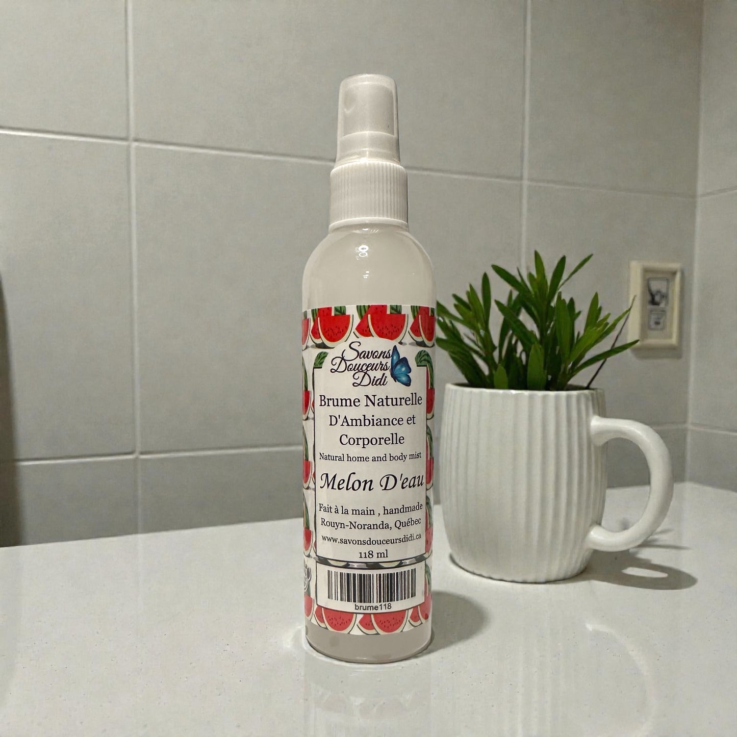 Brume D'ambiance et Corporelle Melon D'eau
