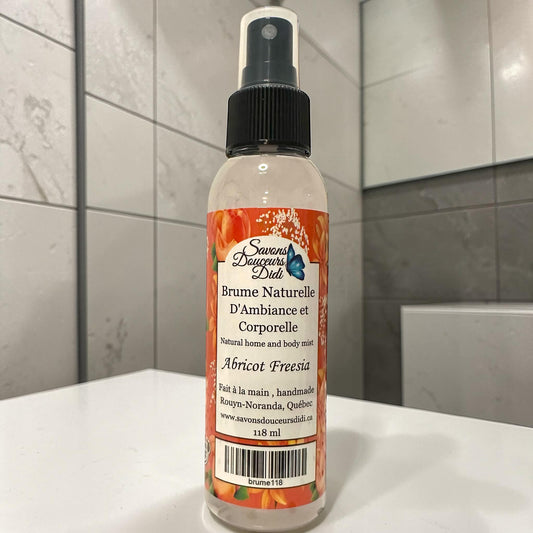 Brume d'Ambiance et Corporelle Abricot Freesia