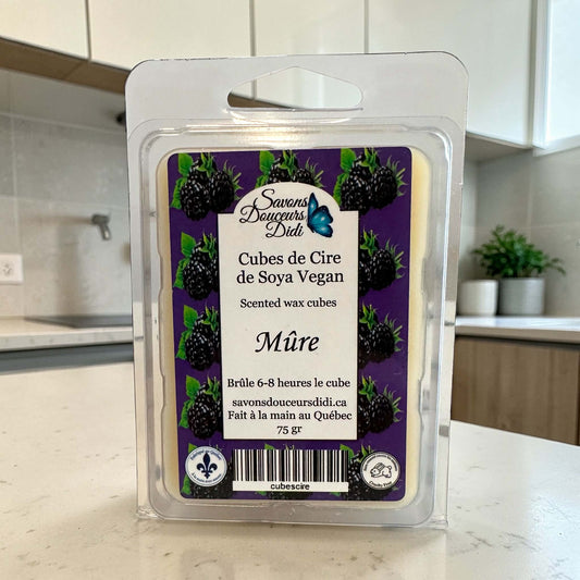 Cubes de Cire à la Mûre