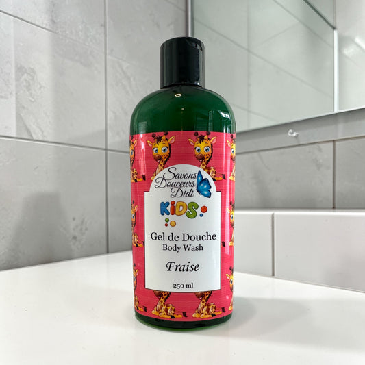 Gel de Douche à la Fraise