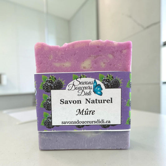 Savon Naturel à la Mûre