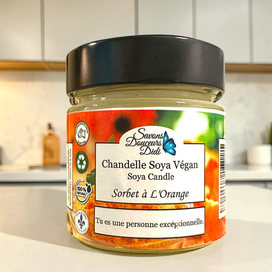 Chandelle Sorbet à L'orange